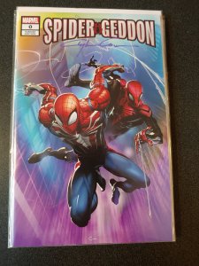 ​SPIDER-GEDDON #0 NYC COMIC CON VARIANT SIGNED BY CLAYTON CRAIN WITH COA