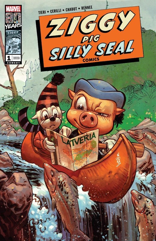 ZIGGY PIG/SILLY SEAL COMICS #01 (2019) NIC KLEIN | TRADE DRESS