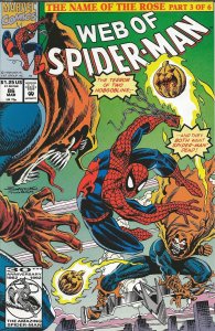Web of Spider-Man #86 ORIGINAL Vintage 1992 Marvel Comics 1st Demogoblin