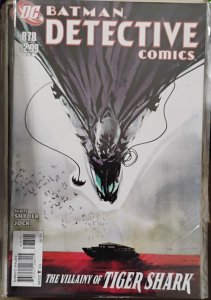 DETECTIVE COMICS  # 878  2011 DC  BATMAN  scott snyder JOCK  tiger shark