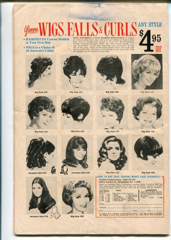 Young Romance #184 1972- DC-lingerie panels-VG MINUS