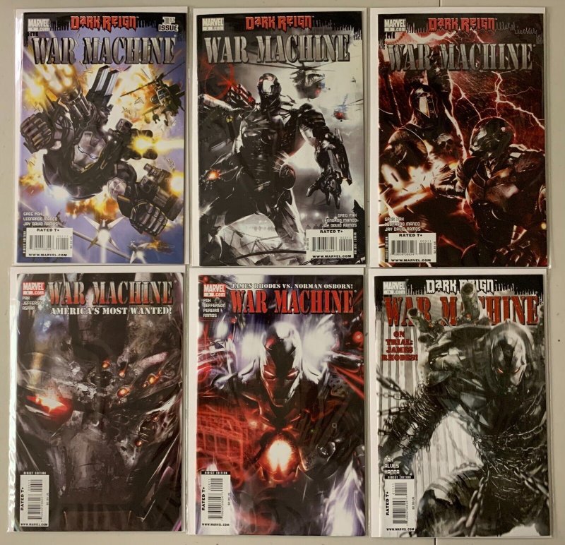 War Machine comics lot 1 #1-11 6 diff 7.0 (2009-10)