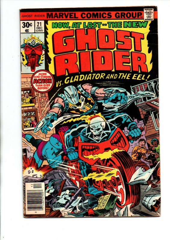 Ghost Rider #21 - Kirby Cover - 1976 - Fine | Comic Books - Bronze Age ...
