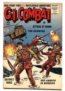 G.I. COMBAT #37 1956-QUALITY-KOREAN WAR-comic book-VF+