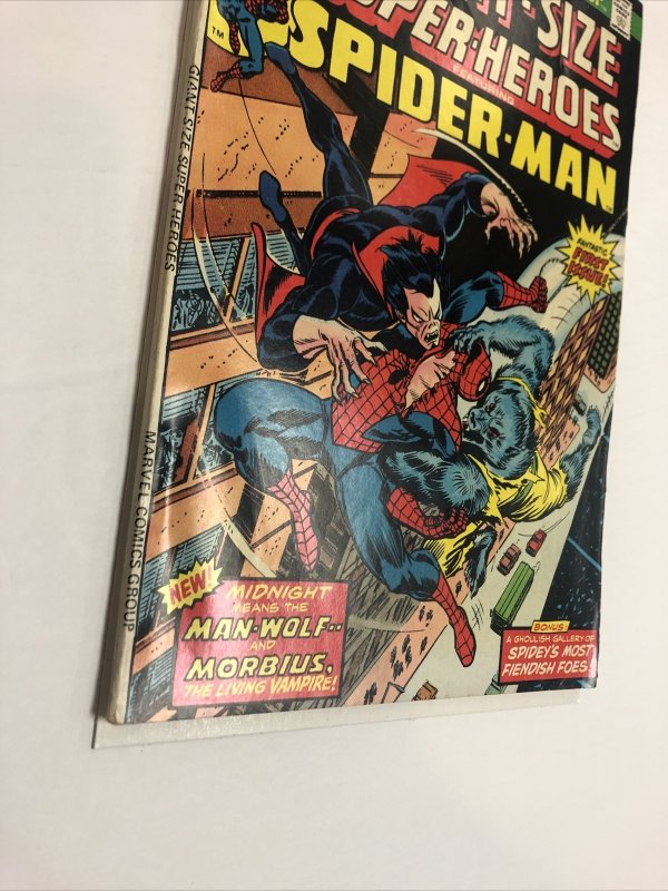 Giant Size Super Heroes Featuring Spider-Man (1974) # 1 (Fine) Morbius Man-wolf