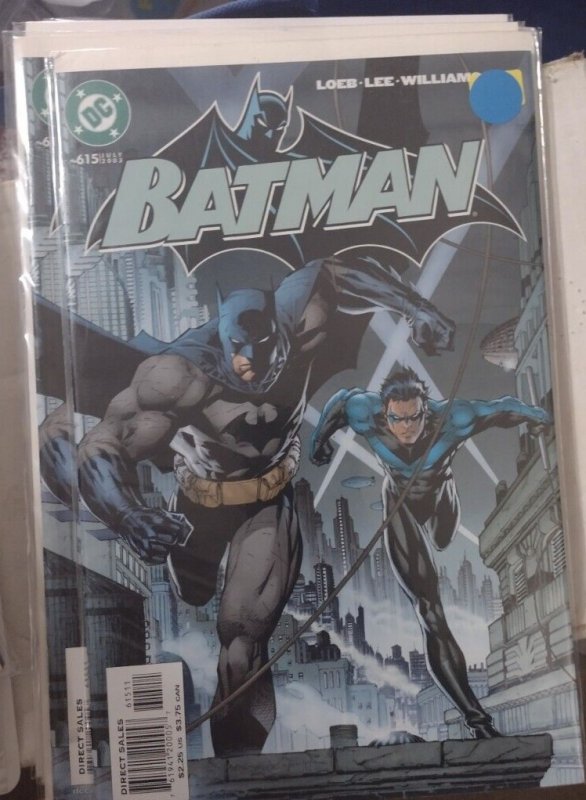 Batman # 615 2003 DC comics JEPH LOEB JIM LEE  HUSH PT 8 nightwing