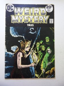 Weird Mystery Tales #8 (1973) VG+ Condition cf detached at 1 staple