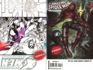 Astonishing X-Men/Amazing Spider-Man: The Gauntlet Sketchbook #1 VF ; Marvel