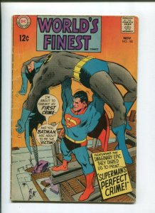 WORLDS FINEST #180 (4.0) PERFECT CRIME! 1968
