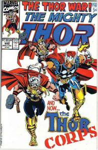 Thor, the Mighty Signed #440 (Dec-92) NM- High-Grade Thor