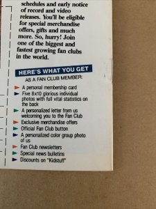 NEW KIDS ON THE BLOCK COMIC TOUR (1990 Series) #4 Comics Book 