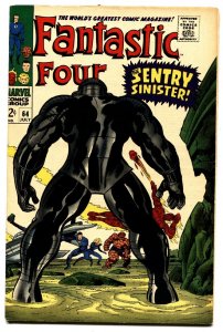 FANTASTIC FOUR #64 First KREE comic book 1967-JACK KIRBY-MARVEL COMICS