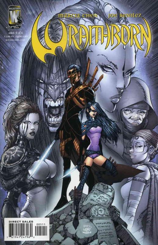 Wraithborn #5 FN ; WildStorm | Joe Benitez Penultimate Issue