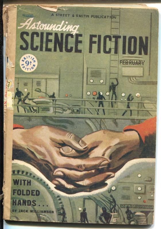 Astounding Science Fiction 2/1948-British edition-Isaac Asimov-Poul Anderson-G