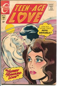 Teen-Age Love #74 1971-Charlton-Jonnie Love-spicy art-VG/FN