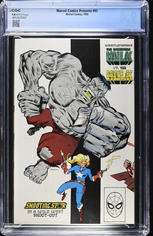 Marvel Comics Presents #45 (1990) Graded CGC 9.4