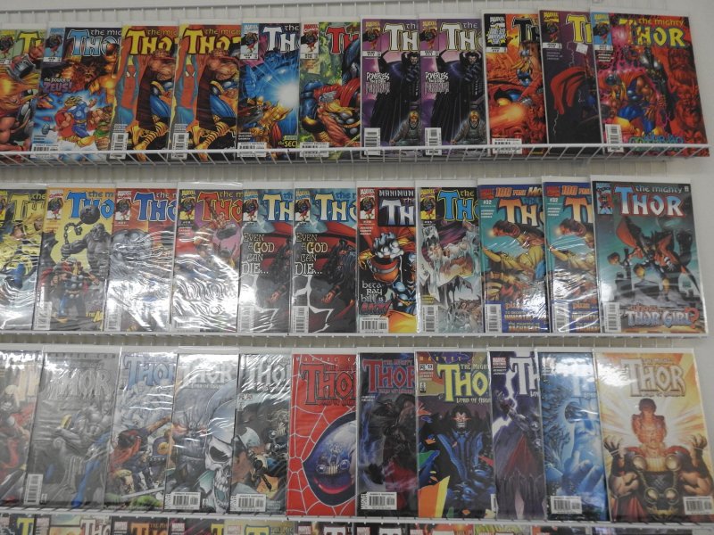 Huge Lot of 220+ Comics W/ All THOR!!! Avg. VF+ Condition!