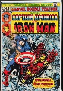 Marvel Double Feature #1 (1973) Captain America