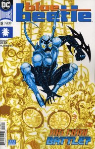 Blue Beetle (6th Series) #18 VF/NM ; DC | Jaime Reyes Last Issue