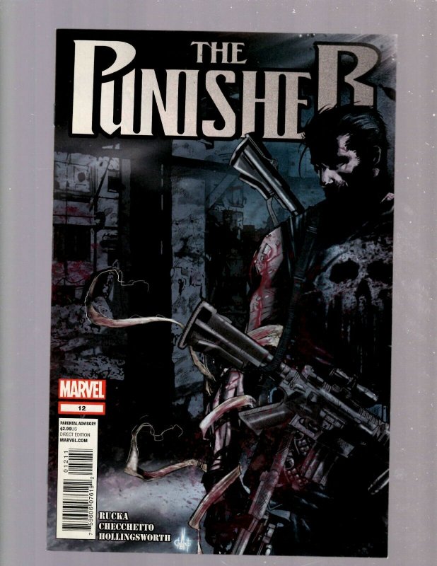 Lot Of 9 Punisher Marvel Comic Books # 1 (Variant) 9 10 11 13 14 15 16 RP5
