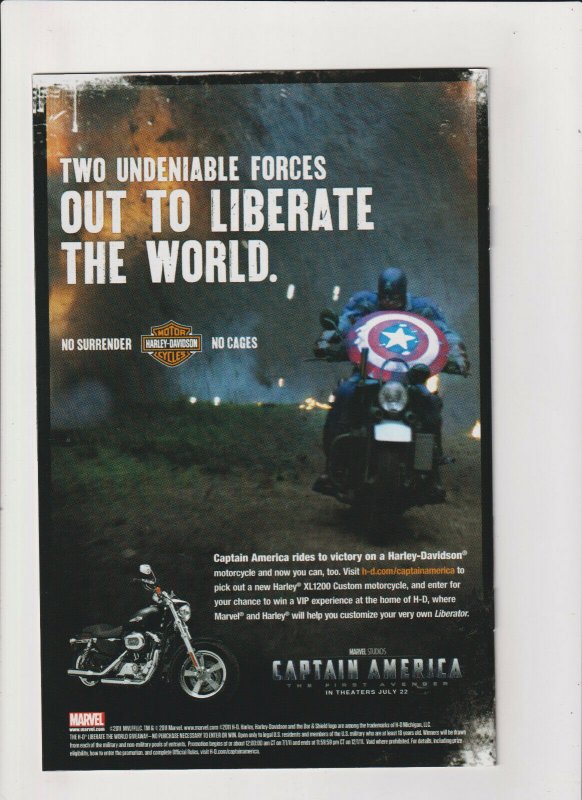 Captain America Corps #2 NM- 9.2 Marvel Comics 2011 Roger Stern