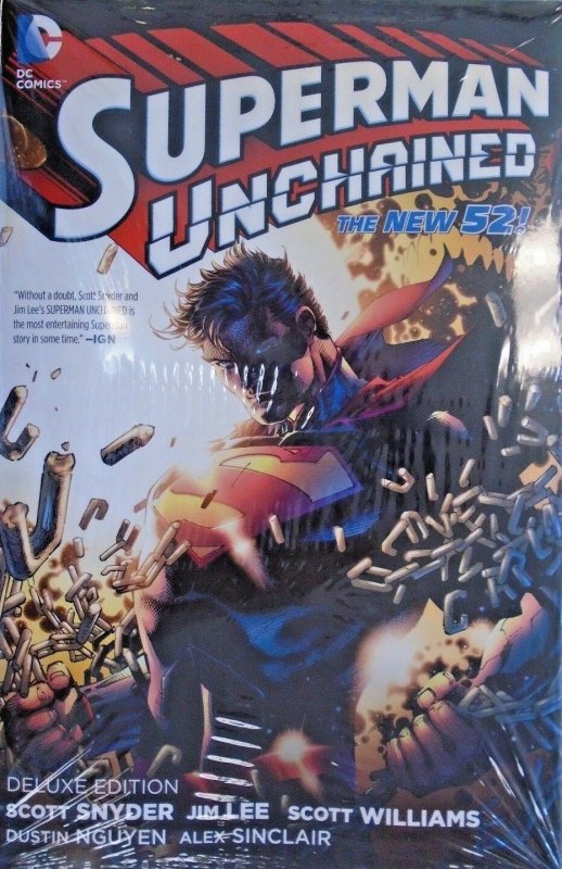 Superman Unchained Deluxe Edition HC - 40% OFF!