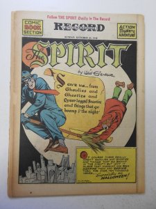 The Spirit #126 (1942) Newsprint Comic Insert Rare!