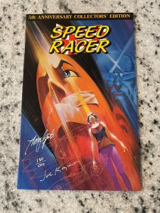 5th Anniversary Collectors Edition SPEED RACER NM SIGNED 2X Now Comics Book J975