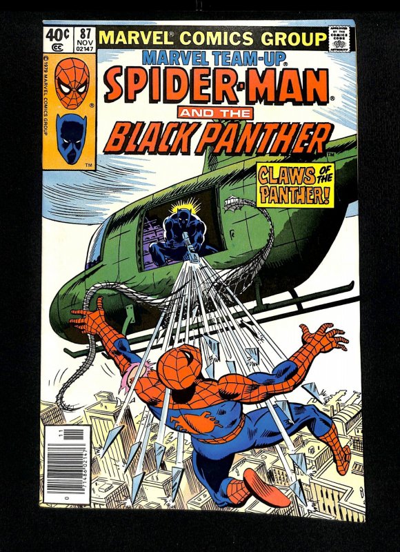 Marvel Team-up #87 Spider-Man Black Panther!