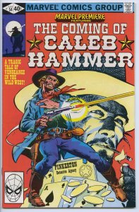 MARVEL PREMIERE #54 - 8.5, WP - 1st Caleb Hammer