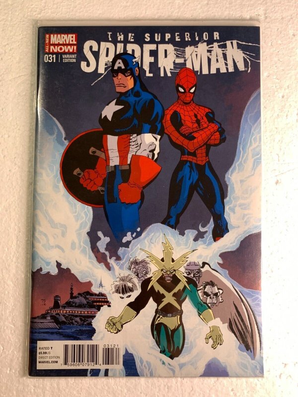 THE SUPERIOR SPIDER-MAN 31 VARIANT CAPTAIN AMERICA TIM SALE 759606079124