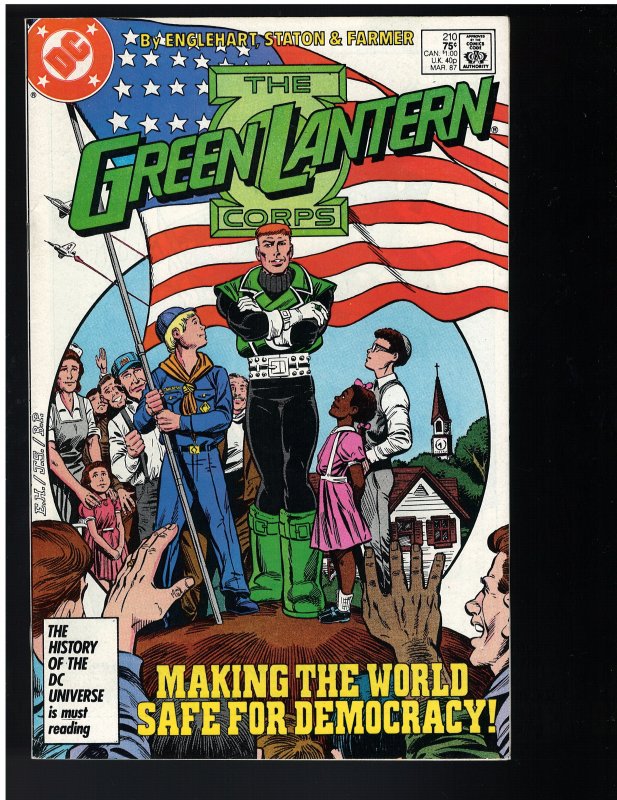 The Green Lantern Corps #210 (1987)