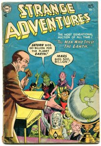 Strange Adventures #47 1954-ALIENS COVER-DC comics VG