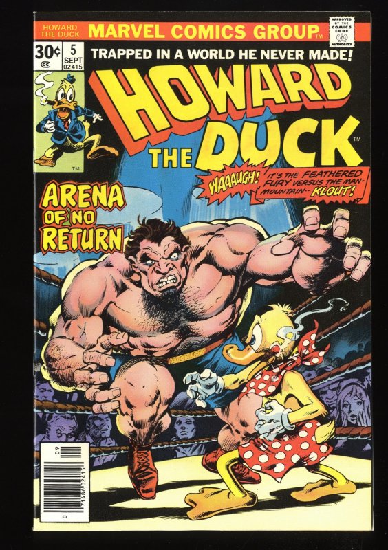 Howard the Duck #5 NM 9.4