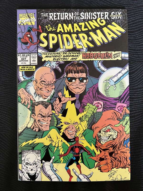 The Amazing Spider-Man #337 (1990) - NM/VF