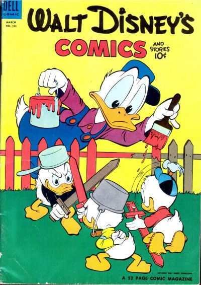 Walt Disney's Comics and Stories #162, VG+ (Stock photo)