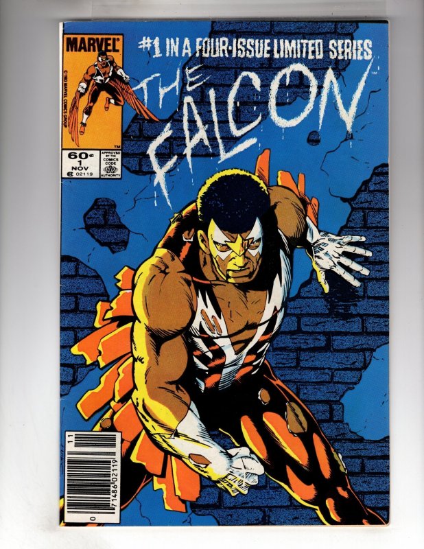 The Falcon #1 (1983) Paul Smith Art! Mini Series by MARVEL!