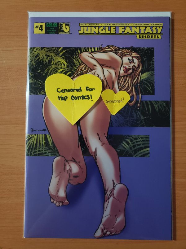 Jungle Fantasy Secrets #4 Ivory Open Adult Century Variant Cover 1/100 RARE