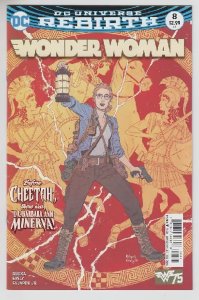 WONDER WOMAN (2016 DC) #8 CVR A BILQUIS EVELY