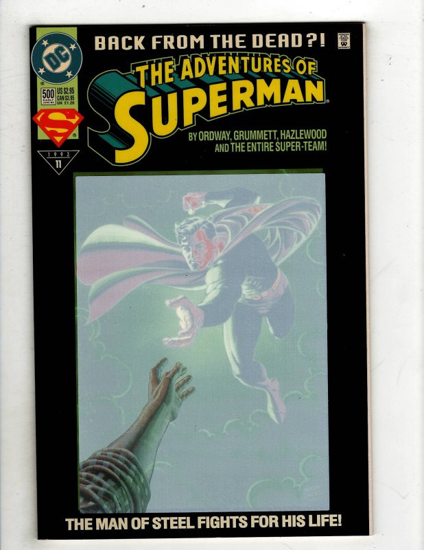 Adventures of Superman #500 (1992) YY7