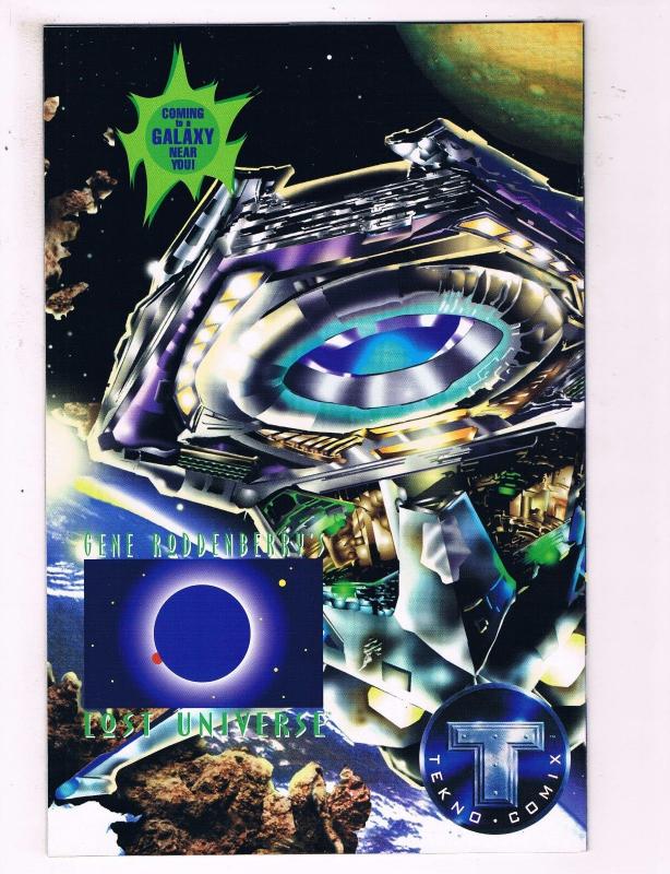 Mr Hero The Newmatic Man #1 VF Tekno Comix Comic Book Neil Gaiman 1995 DE18