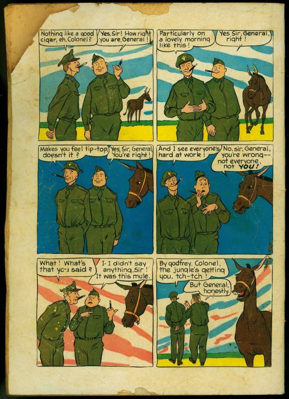 Francis the Talking Mule- Four Color Comics #335 1951- Dell Movie Comic VG-