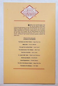 Classics Illustrated (First) #11 (July 1990, First) 9.0 VF/NM