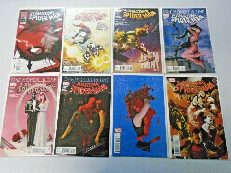 Amazing Spider-Man Comic Lot From: #614-649 15 Different 8.0 VF (2010 + 2011)