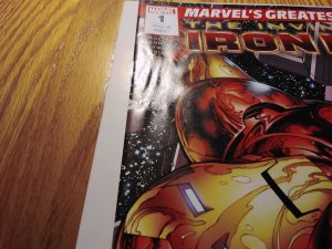 Invincible Iron Man #1 Marvel's Greatest Comics Cover (2008)