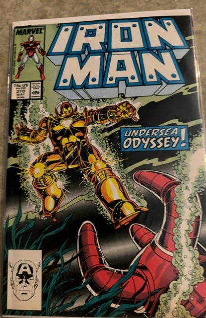 Iron Man #218 (1987) Iron Man 