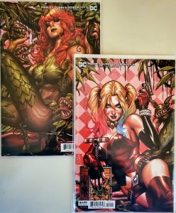 HARLEY QUINN AND POISON IVY #6 Connecting variant set by Mark Brooks. Hot & Sexy