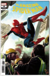 The Amazing Spider-man #48 1:25 Francesco Mobili Variant Comic Book 2024 Marvel