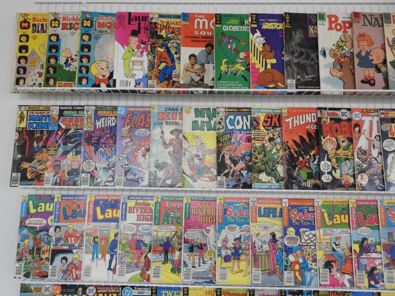 Huge Lot 180+ Comics W/ Archie, Batman, Spidey, Bugs Bunny+ Avg GVG Condition!
