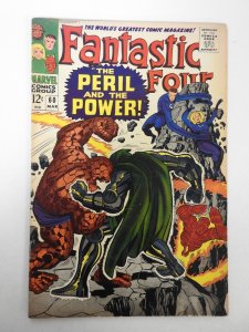 Fantastic Four #60 (1967) VG+ Condition moisture stains